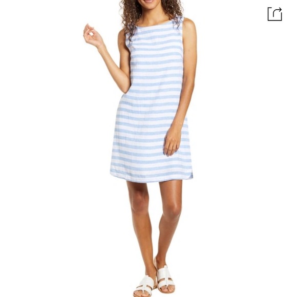 beachlunchlounge Dresses & Skirts - NWT BeachLunchLounge Alina Linen&Cotton Shift Dress